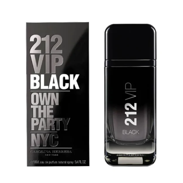Carolina Herrera 212 VIP Black men 100ml - Image 2